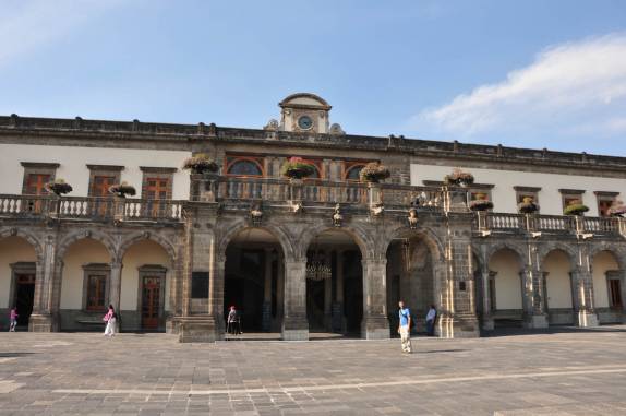 O Castillo de Chapultepec, na Cidade do México, capital do país